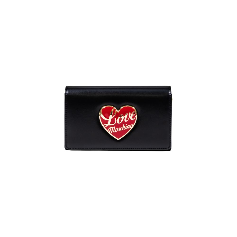 Love Moschino Schwarze Handtasche aus Polyethylen