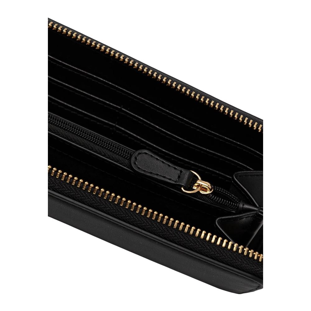 Love Moschino Schwarze Geldbörse aus Polyethylen