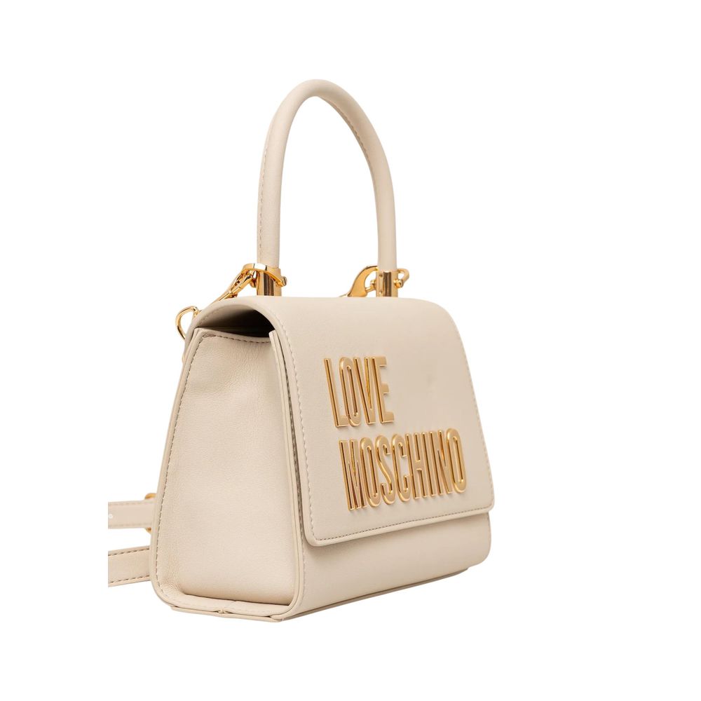 Love Moschino Beige Polyethylen Handtasche