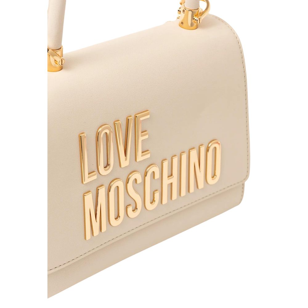 Love Moschino Beige Polyethylen Handtasche