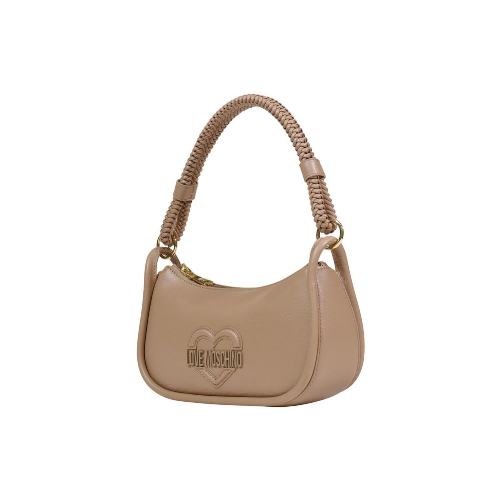 Love Moschino Beige Polyethylen Handtasche