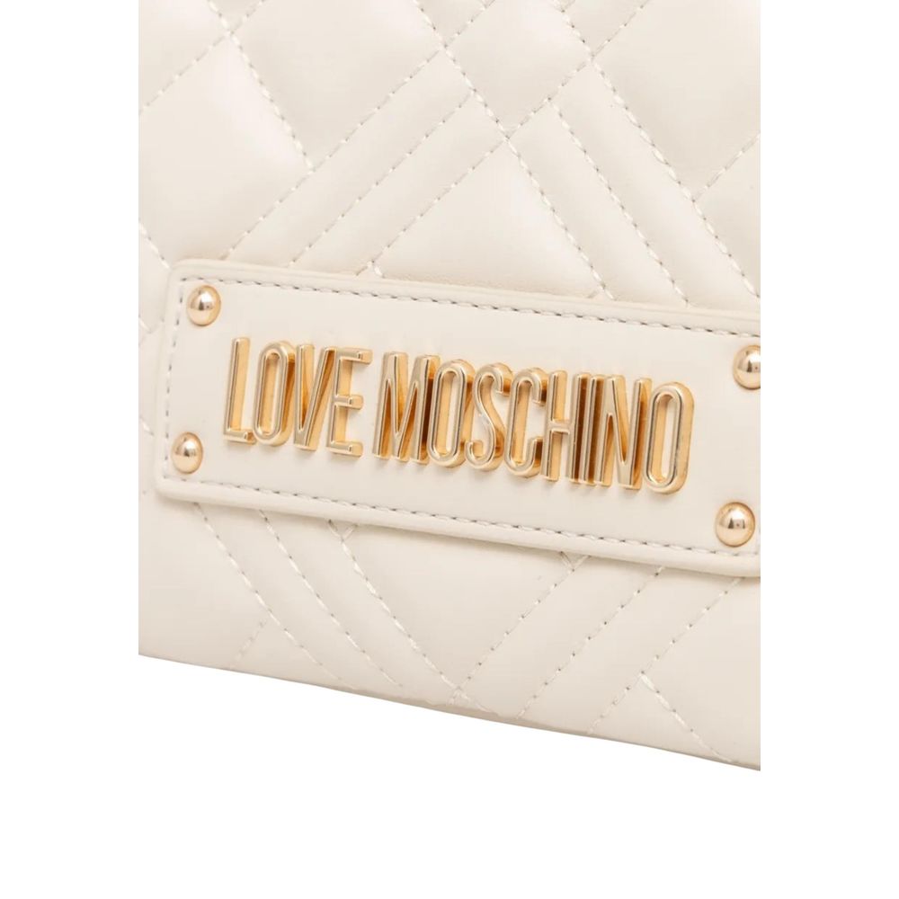 Love Moschino Beige Polyethylen Handtasche