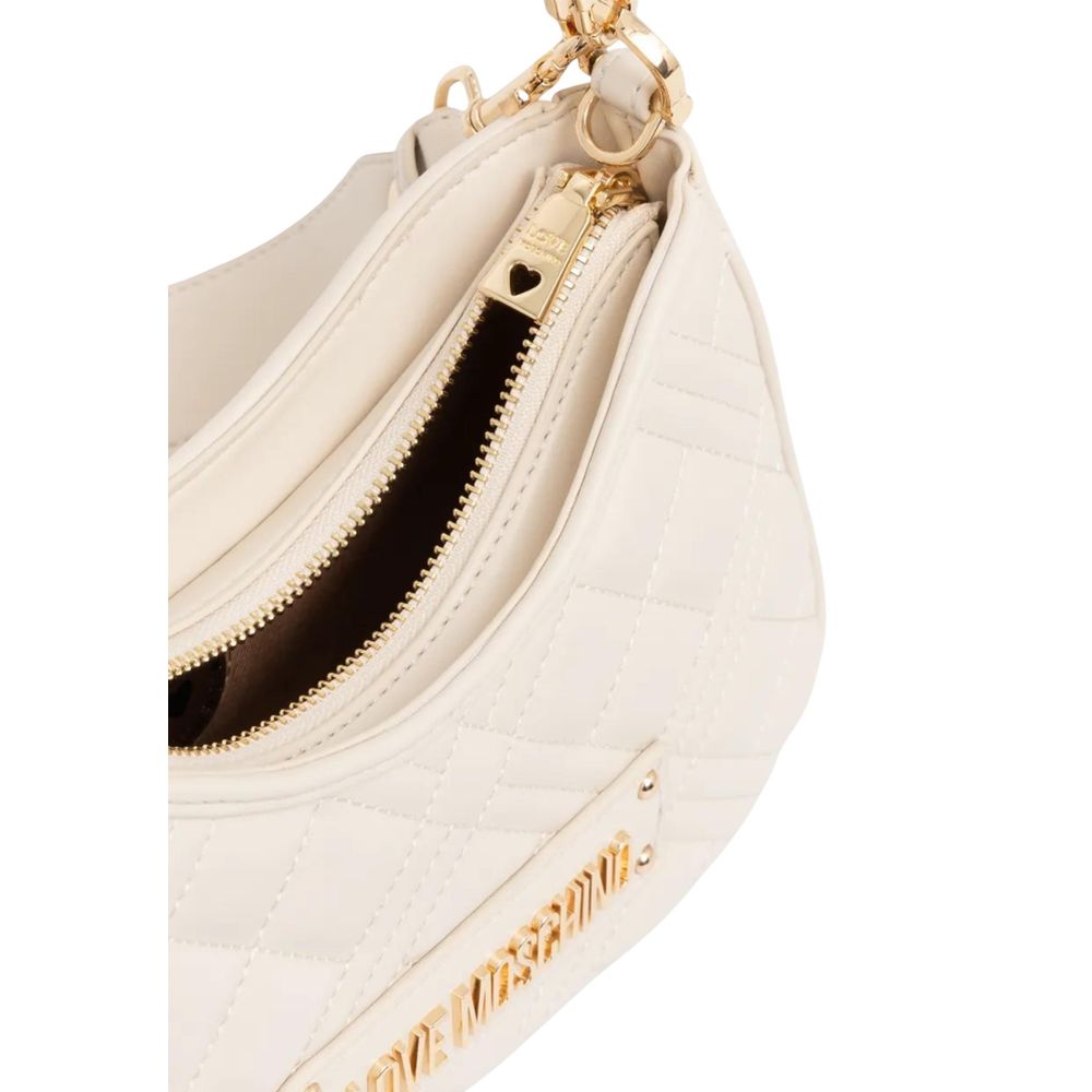 Love Moschino Beige Polyethylen Handtasche