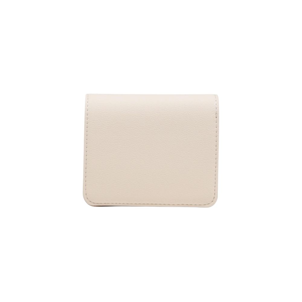 Love Moschino Beige Polyethylene Geldbörse
