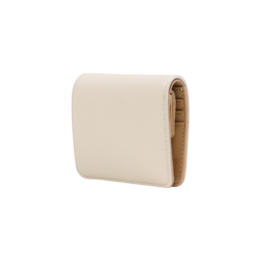 Love Moschino Beige Polyethylene Geldbörse