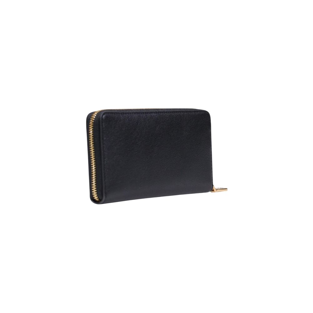 Love Moschino Schwarzes Polyethylen-Portemonnaie