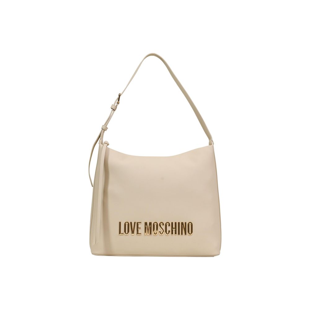 Love Moschino Beige Polyethylen Handtasche