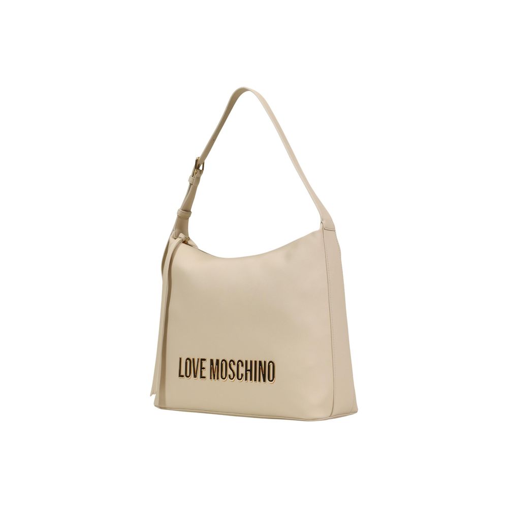 Love Moschino Beige Polyethylen Handtasche