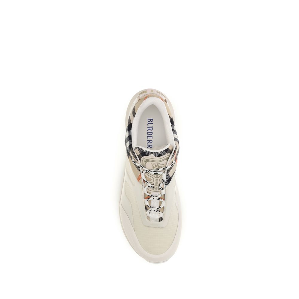Burberry Mehrfarbige Sneaker aus Elasthan
