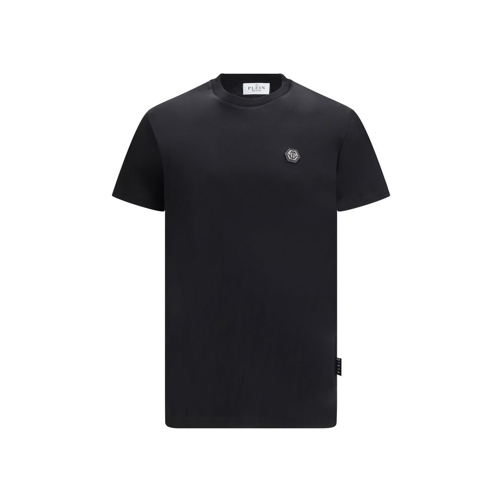 Philipp Plein Schwarzes Baumwoll-T-Shirt