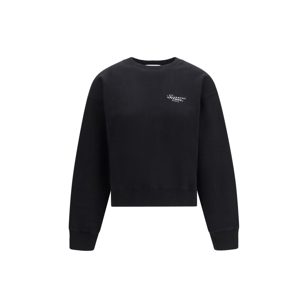 Givenchy Schwarzer Baumwoll-Sweatshirt