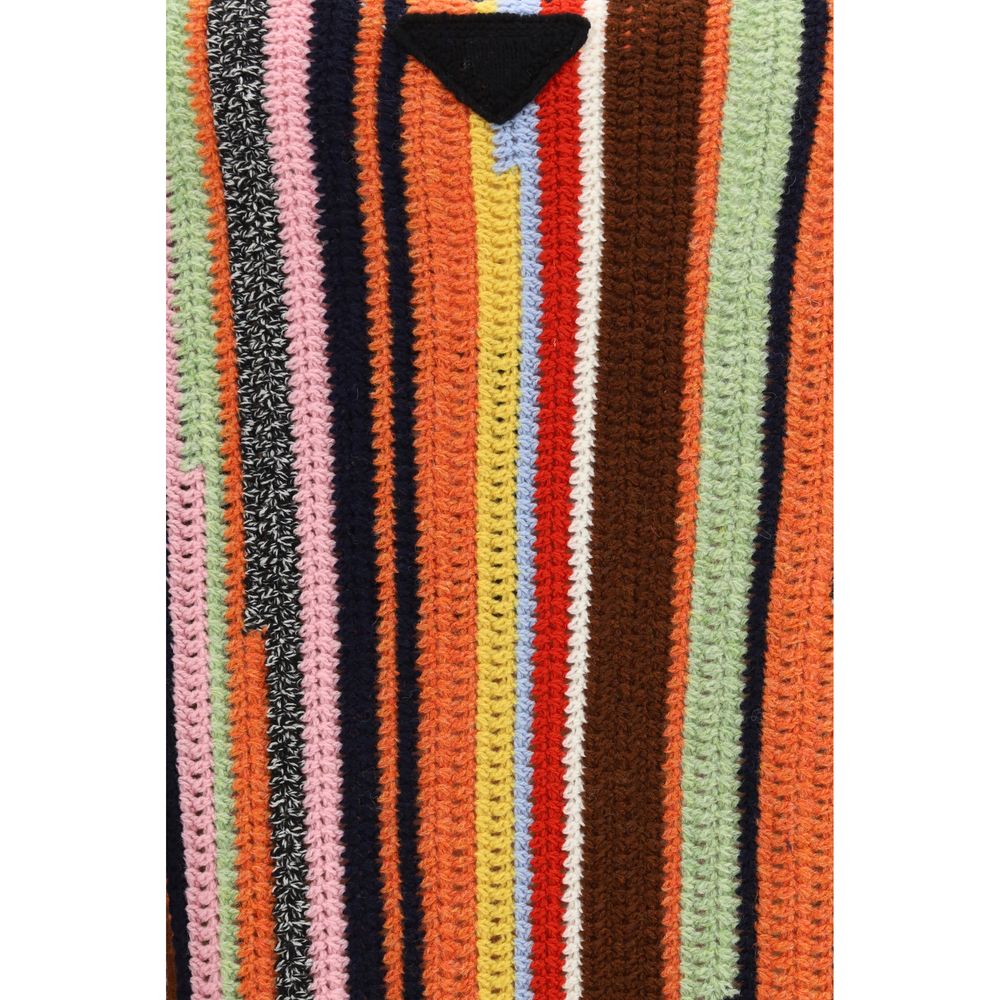 Prada Mehrfarbiger Wollpullover