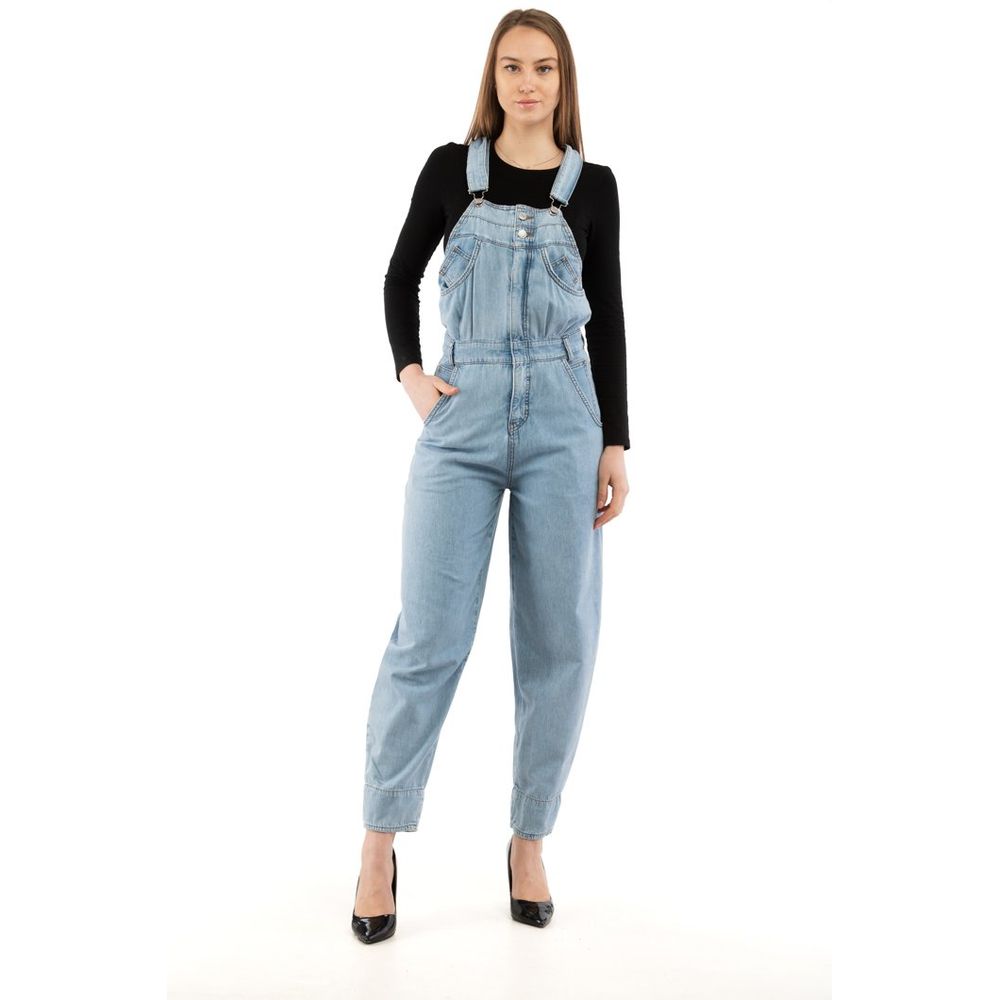 Moschino Mehrfarbiger Baumwoll-Jumpsuit