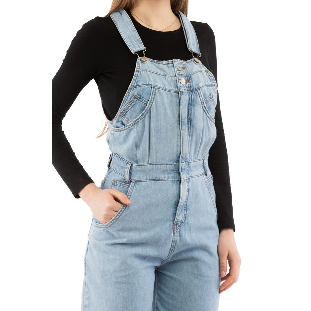 Moschino Mehrfarbiger Baumwoll-Jumpsuit
