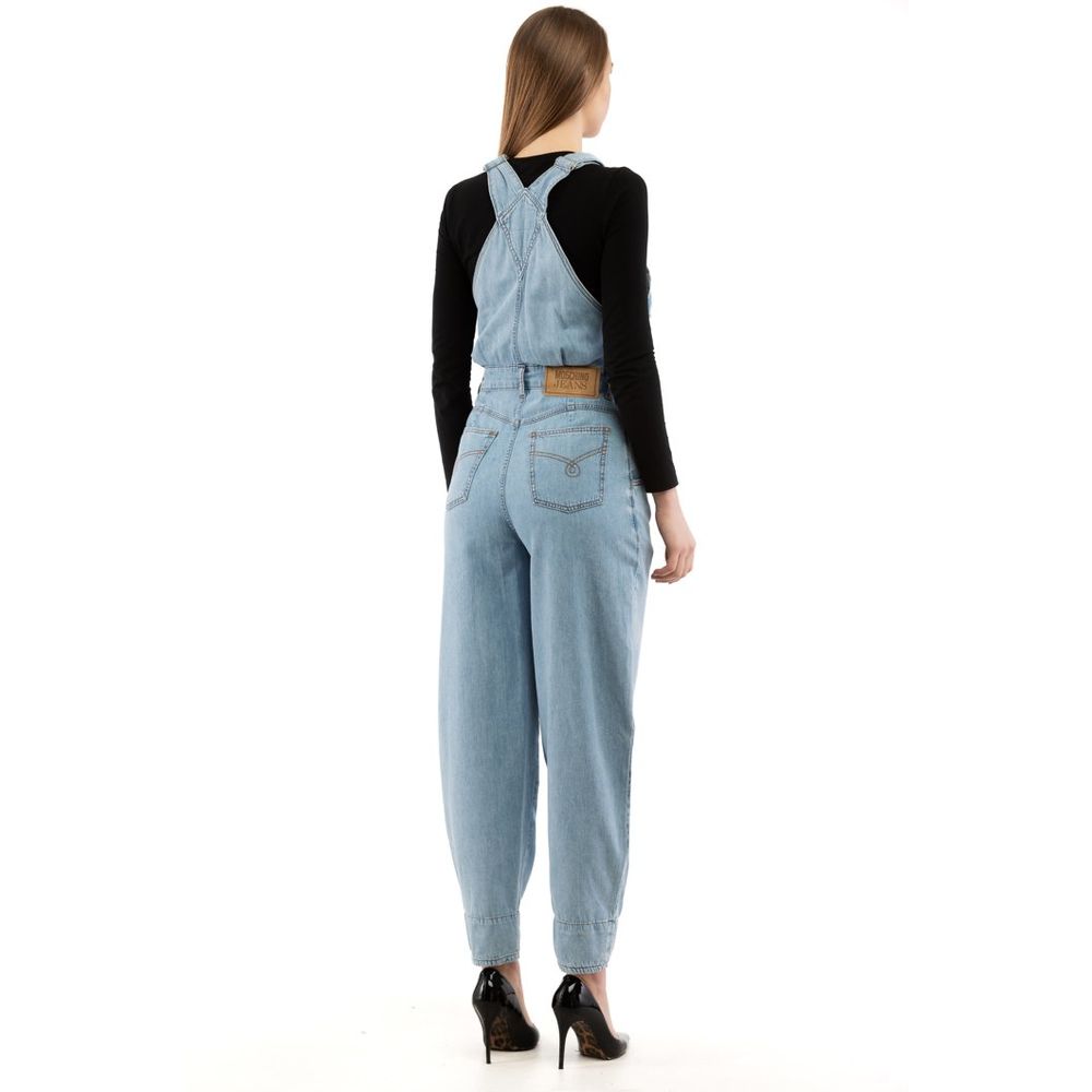 Moschino Mehrfarbiger Baumwoll-Jumpsuit