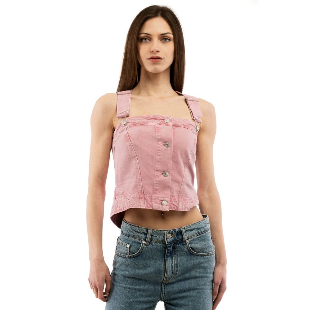 Moschino Mehrfarbige Baumwoll-Tanktops