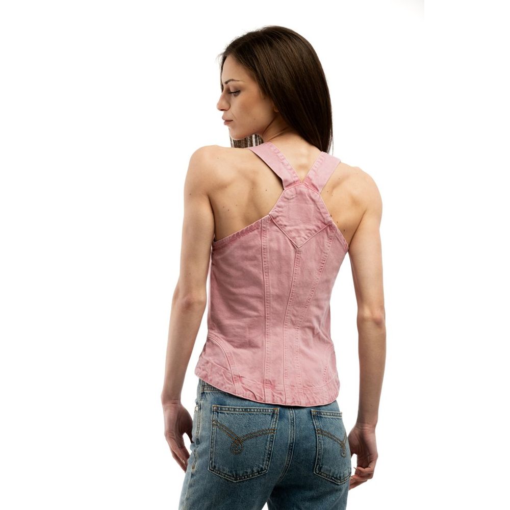 Moschino Mehrfarbige Baumwoll-Tanktops