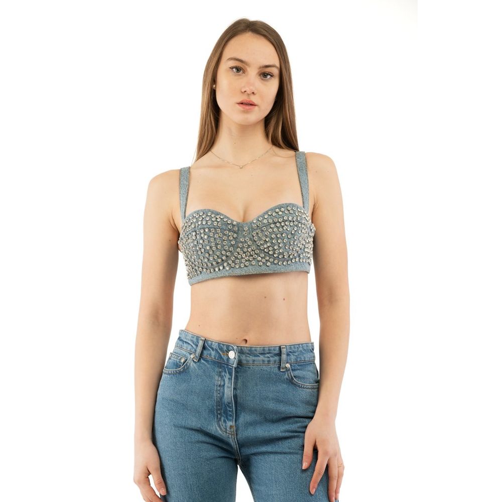 Moschino Mehrfarbige Baumwoll-Tanktops