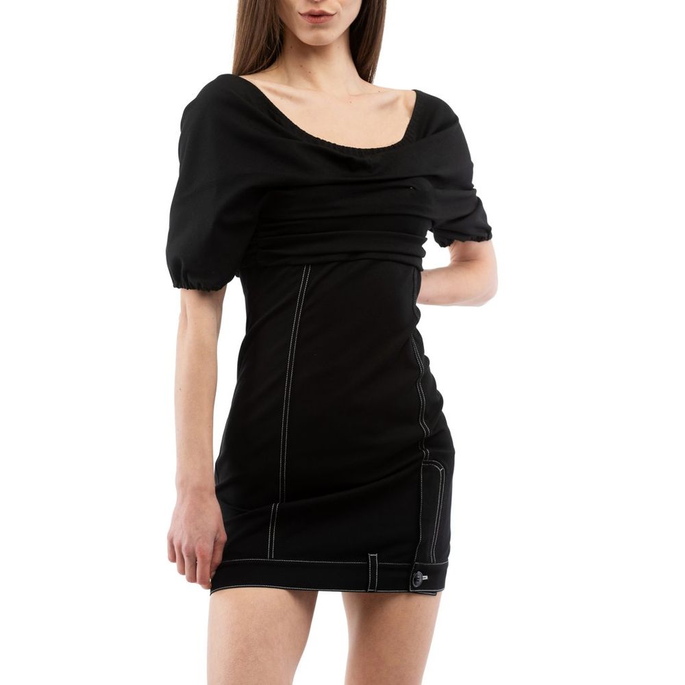 Moschino Mehrfarbiges Baumwoll-Freizeitkleid