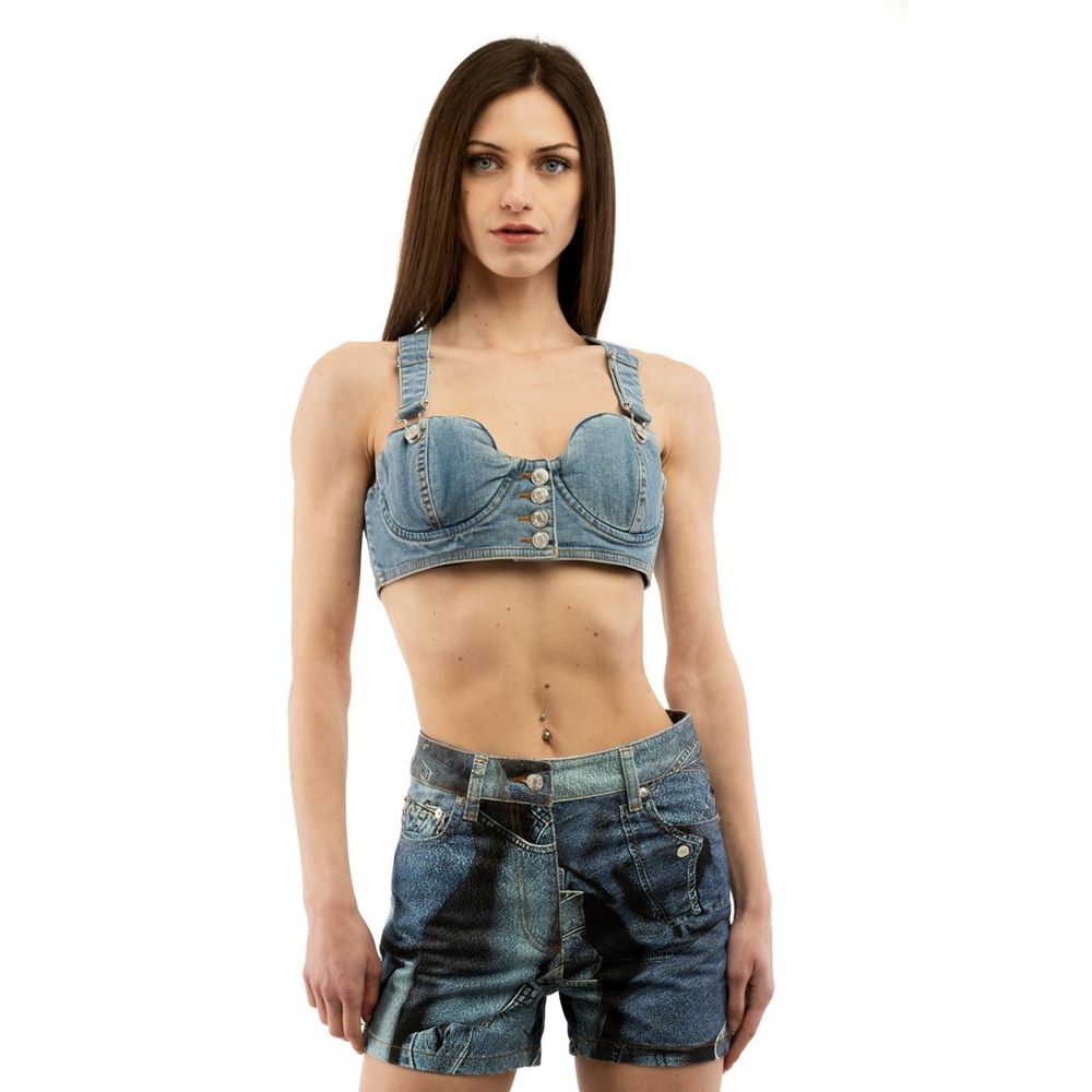 Moschino Mehrfarbige Baumwoll-Tanktops
