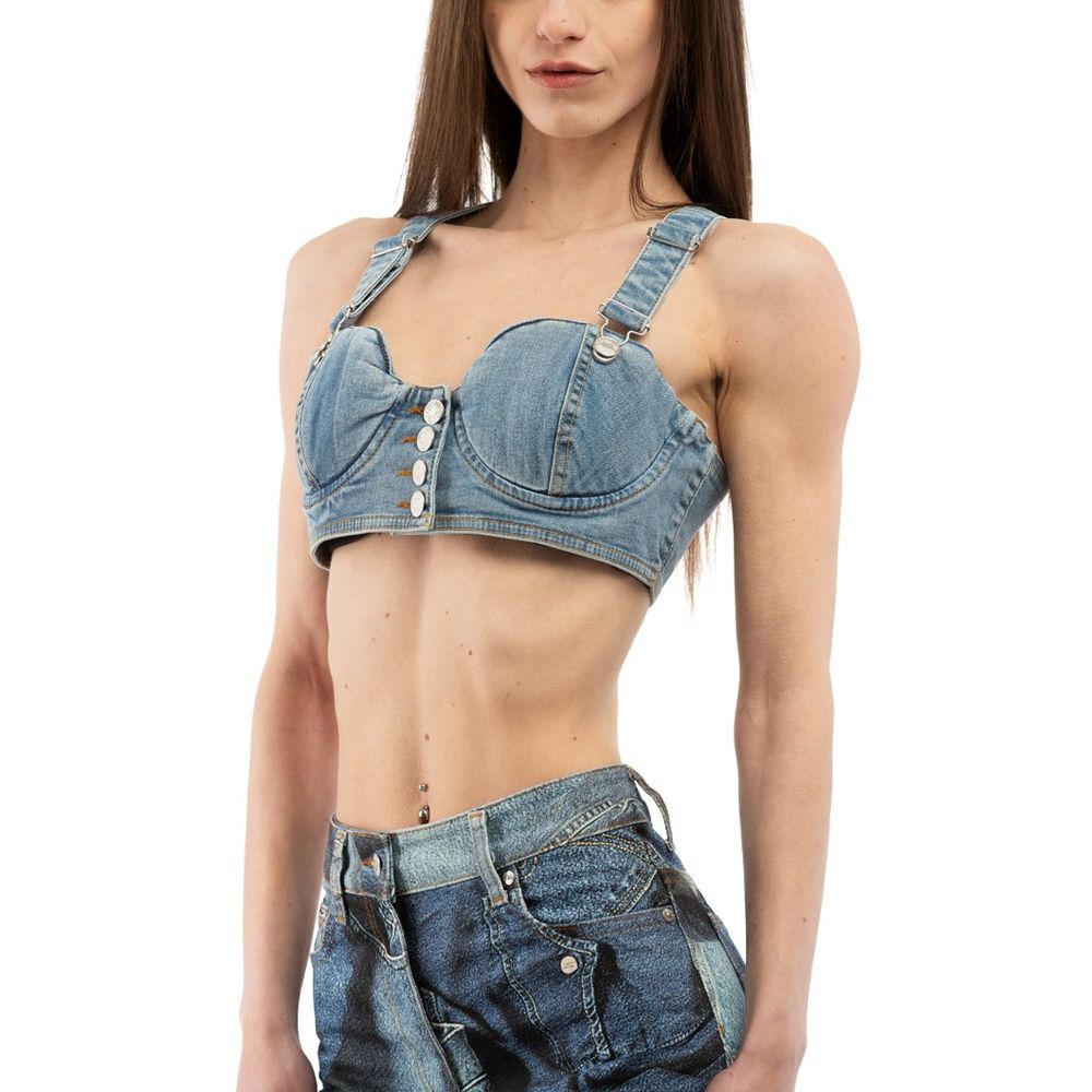 Moschino Mehrfarbige Baumwoll-Tanktops