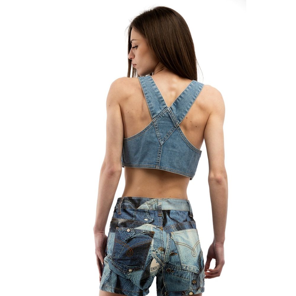 Moschino Mehrfarbige Baumwoll-Tanktops