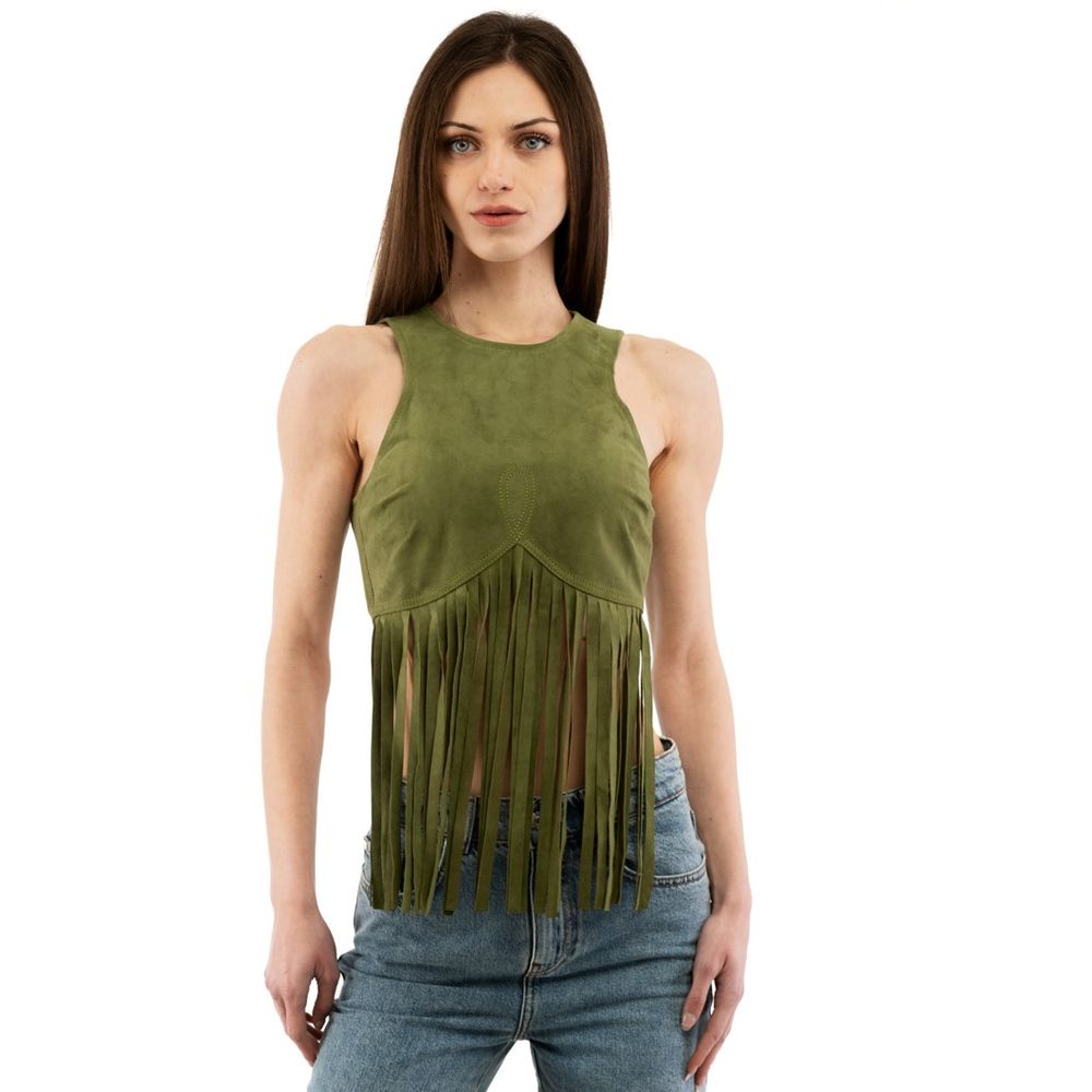 Moschino Zweifarbige Baumwoll-Tanktops
