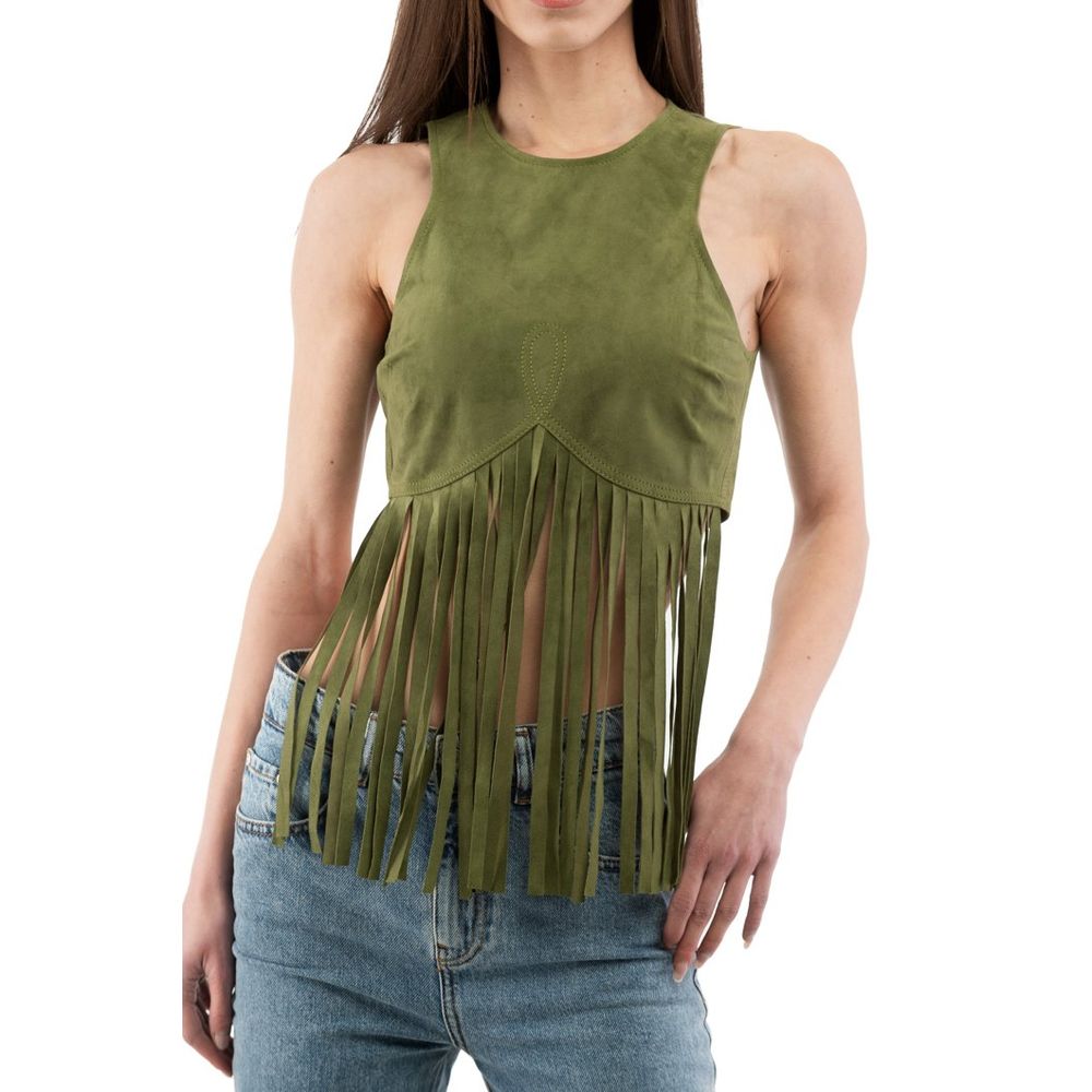 Moschino Zweifarbige Baumwoll-Tanktops