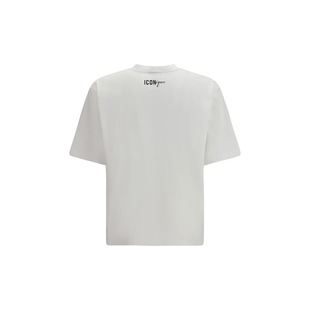 Dsquared² Weißes Baumwoll-T-Shirt