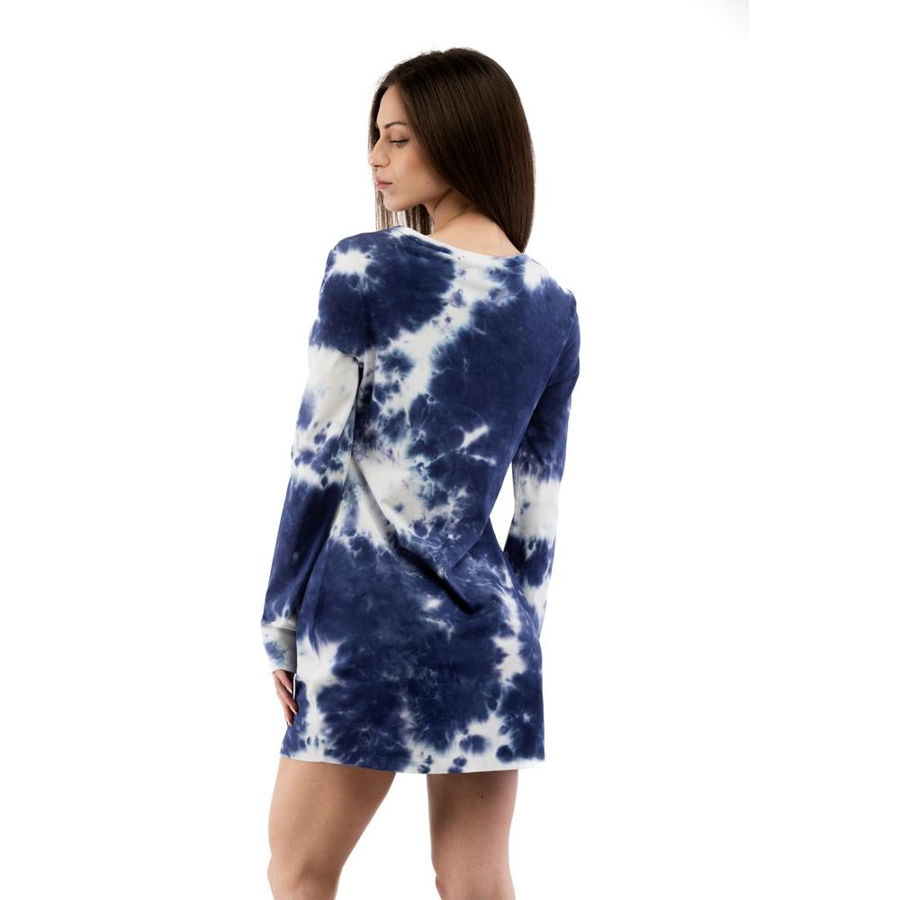 Moschino Mehrfarbiges Baumwoll-Freizeitkleid