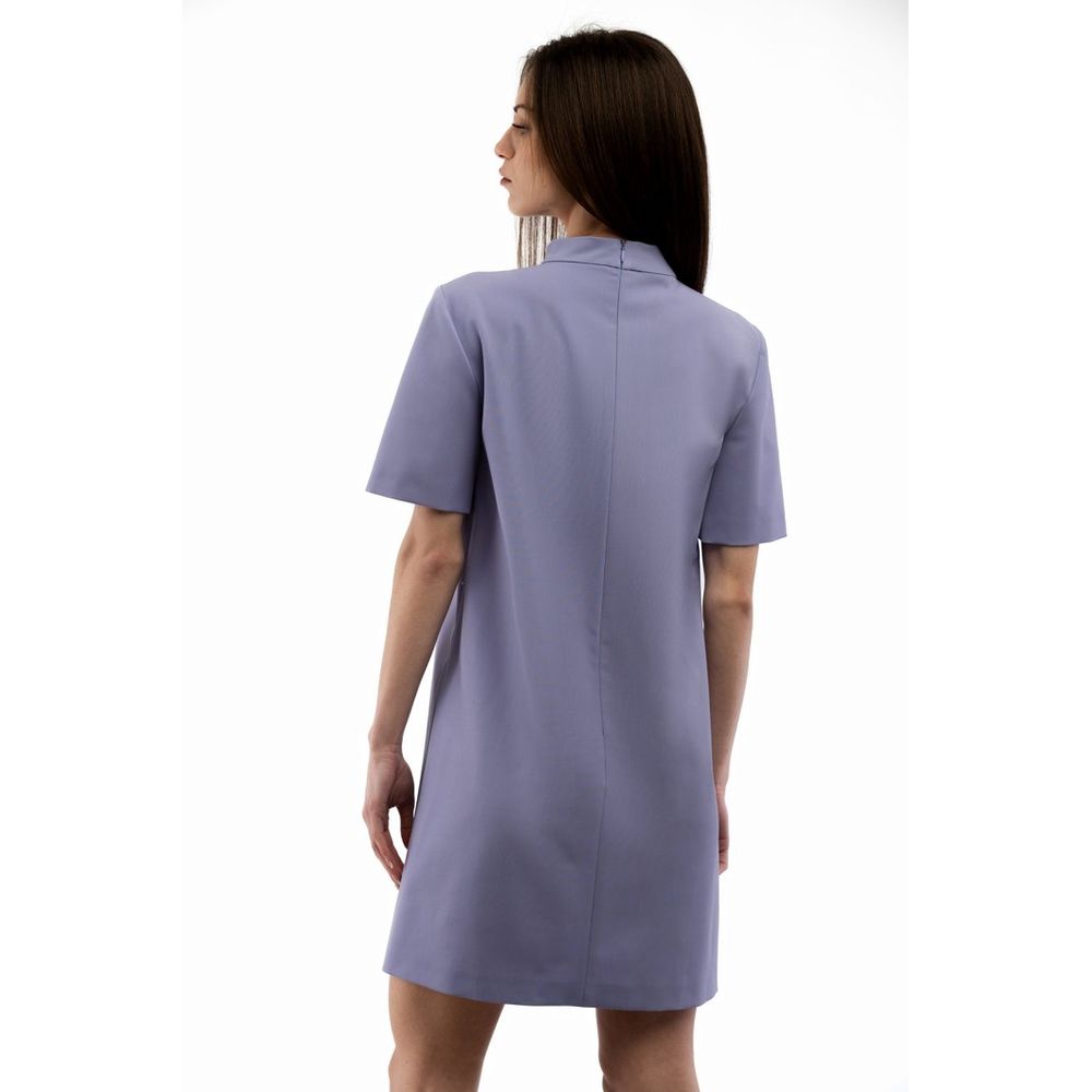 Moschino Lila Polyester Freizeitkleid