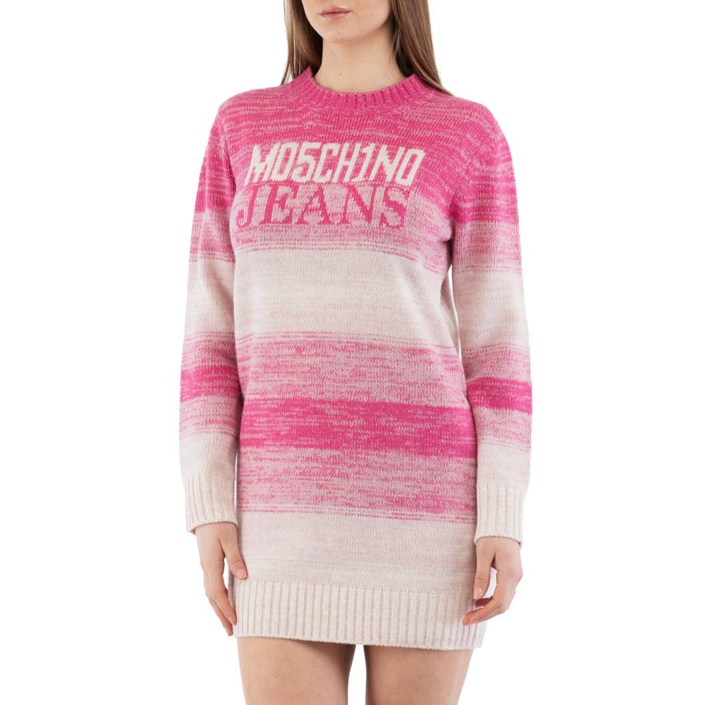 Moschino Mehrfarbiger Wollpullover