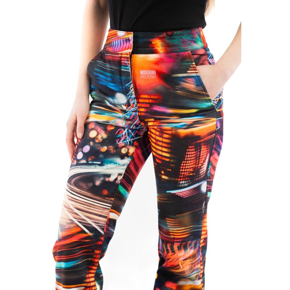 Moschino Mehrfarbige Jeans aus Baumwolle