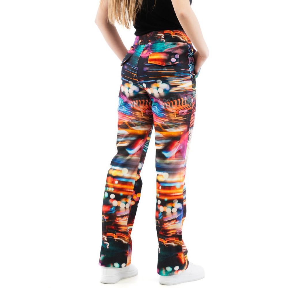 Moschino Mehrfarbige Jeans aus Baumwolle