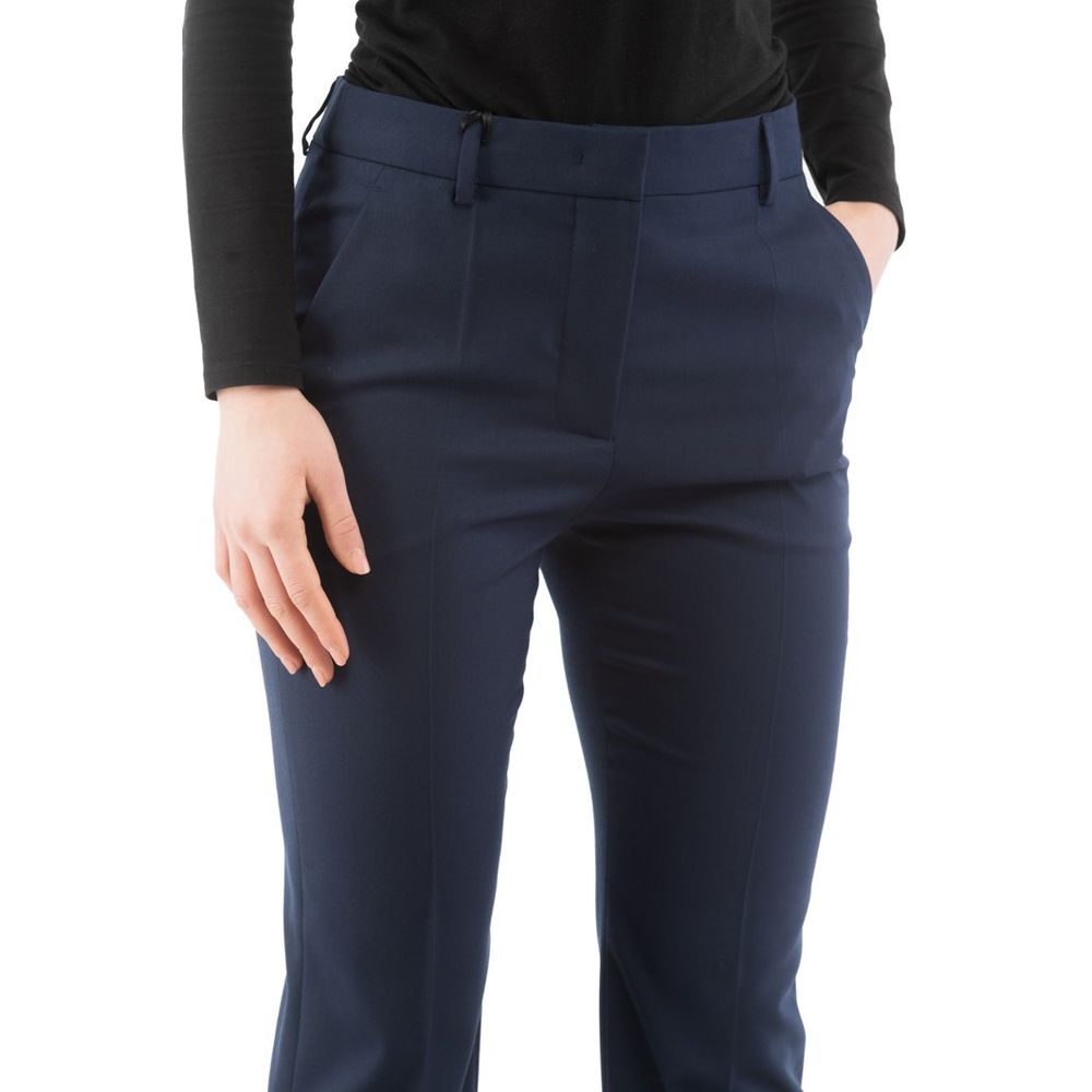 Moschino Blaue Hose aus Polyester