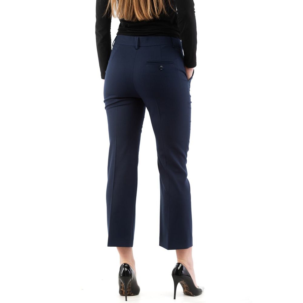 Moschino Blaue Hose aus Polyester