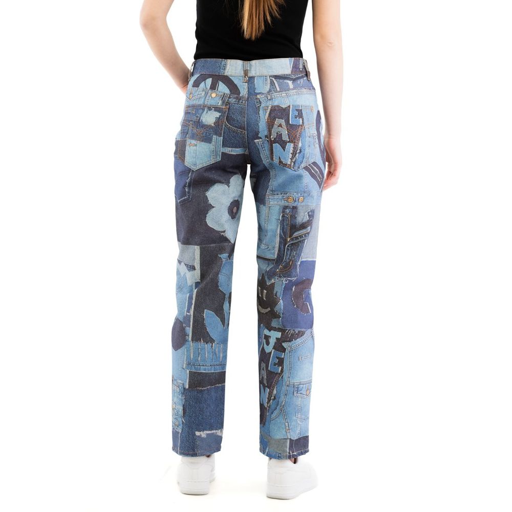 Moschino Mehrfarbige Jeans aus Baumwolle