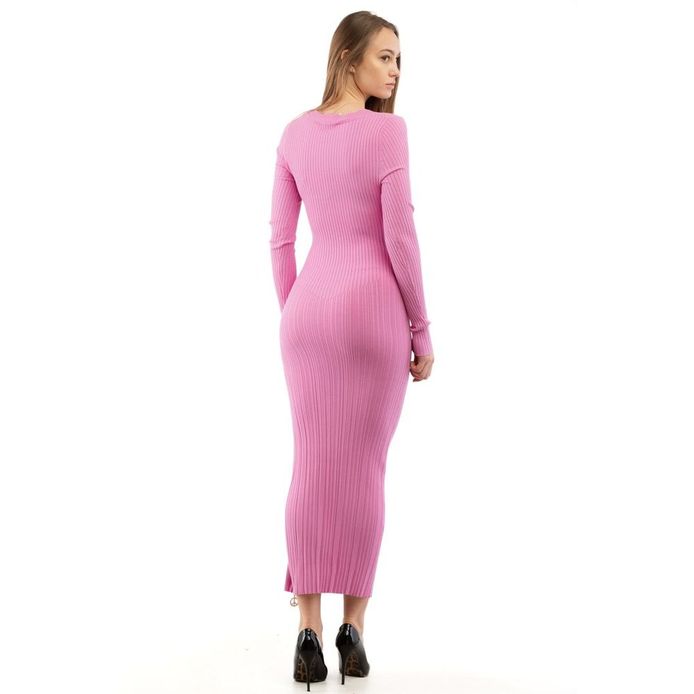 Moschino Mehrfarbiges Freizeitkleid aus Viskose