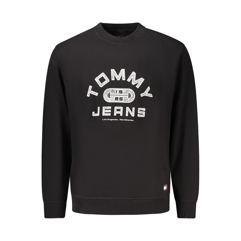 Tommy Hilfiger Schwarzer Baumwoll-Sweatshirt für Herren