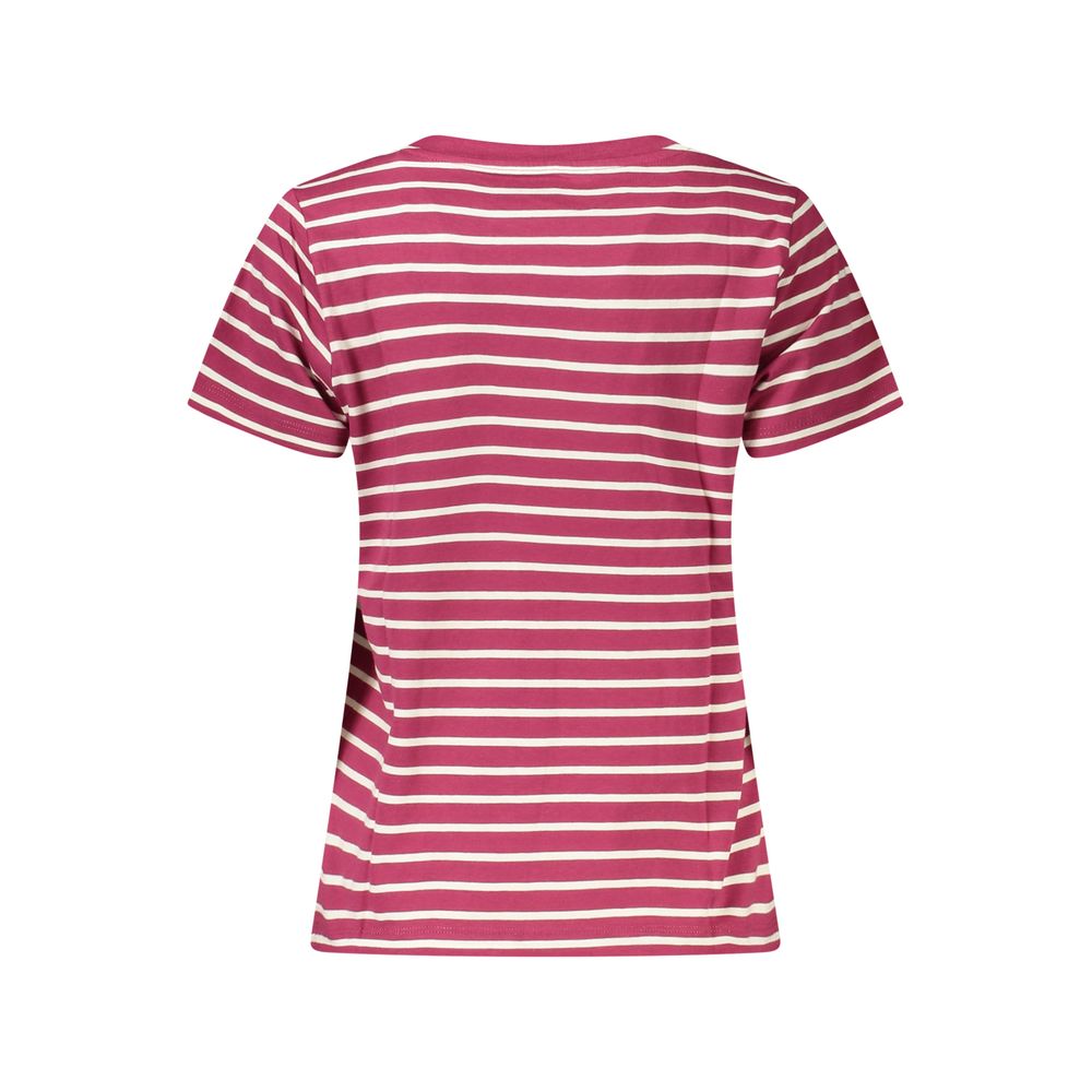 Pepe Jeans Viola Baumwoll-T-Shirt für Damen