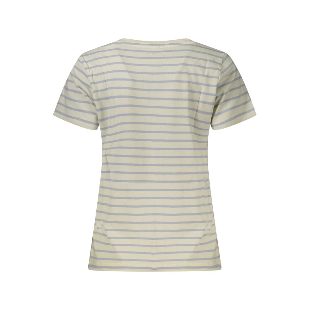 Pepe Jeans Bianco Baumwoll-T-Shirt für Damen