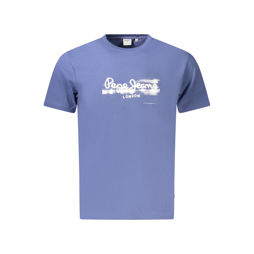 Pepe Jeans "Blaues Baumwoll-T-Shirt für Herren"