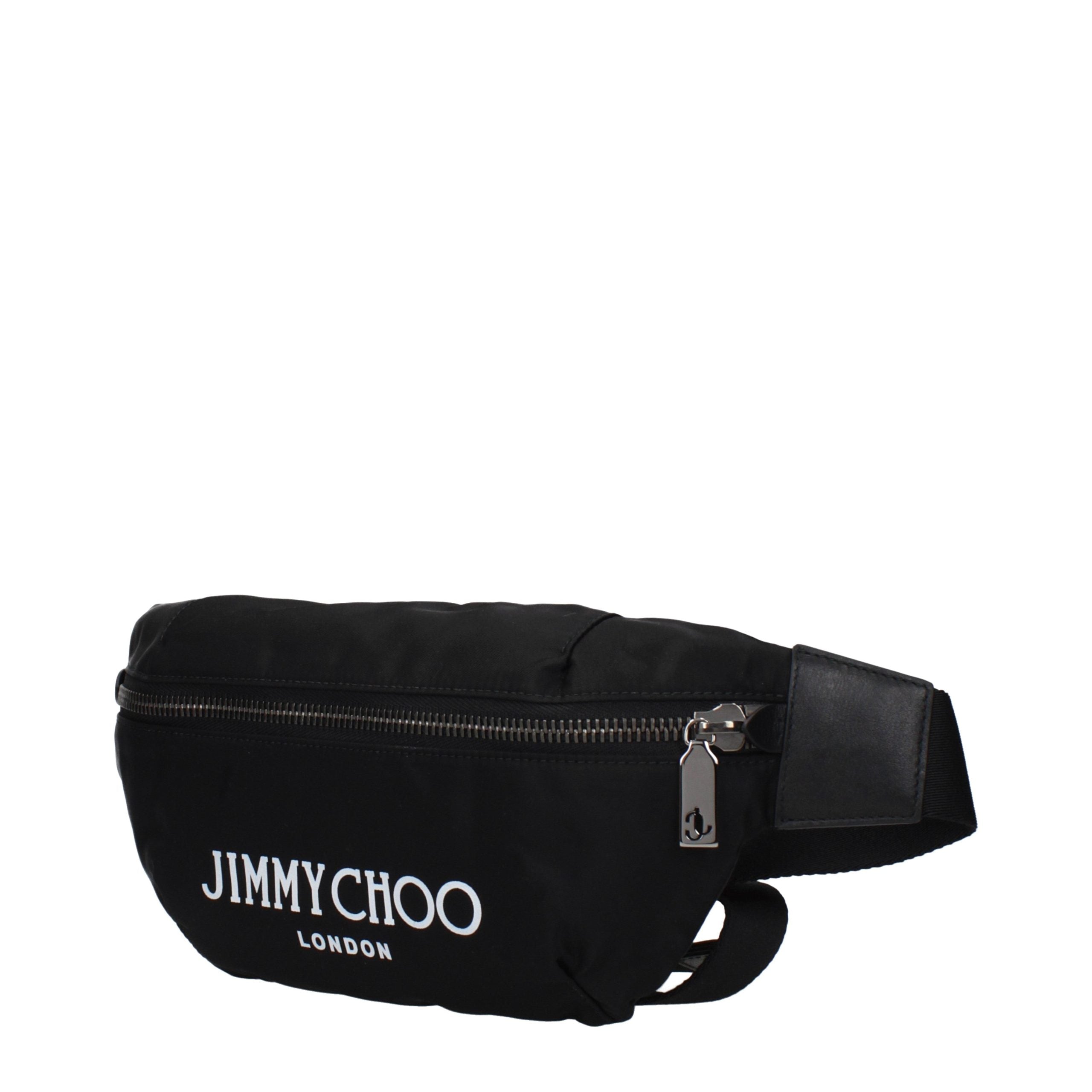 Jimmy Choo Schwarzer Rucksack aus Stoff