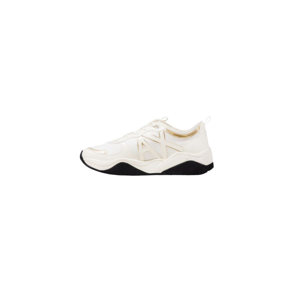 Armani Exchange Weiße Sneaker aus Polyester