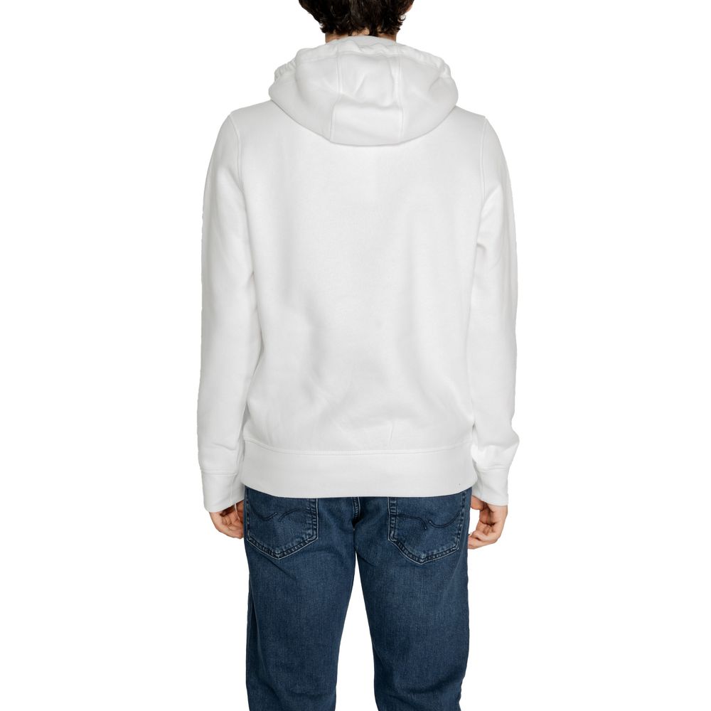 Tommy Hilfiger Weiße Baumwoll-Kapuzenpullover