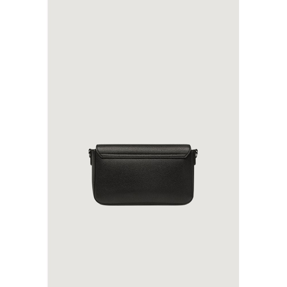 Armani Exchange Schwarze Kunstleder-Handtasche