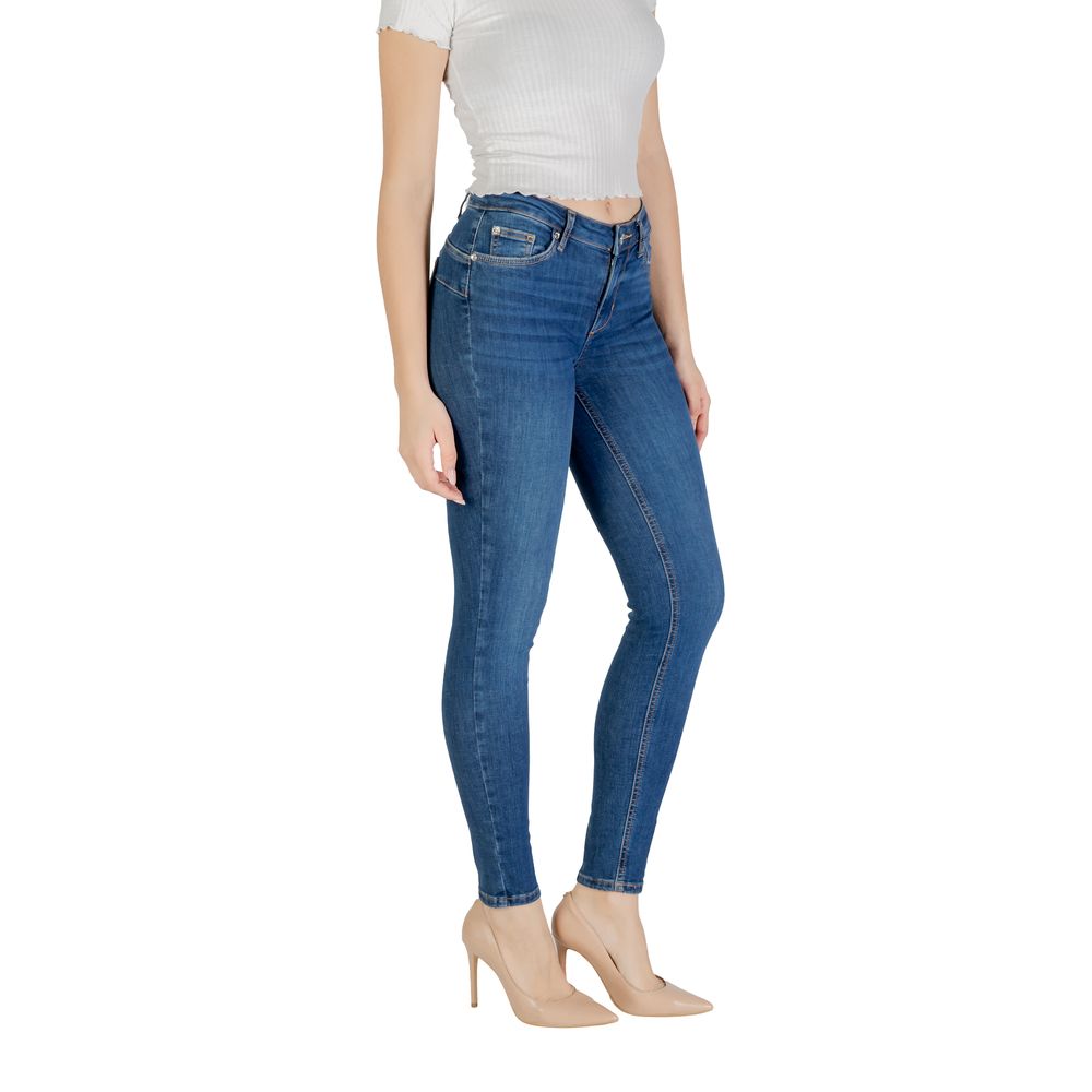Liu Jo Blaue Skinny Jeans aus Baumwolle