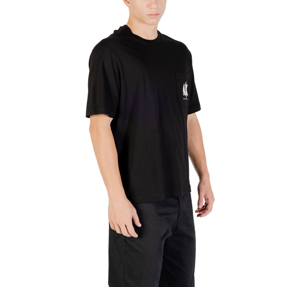 Armani Exchange Schwarzer Baumwoll-Sportswear