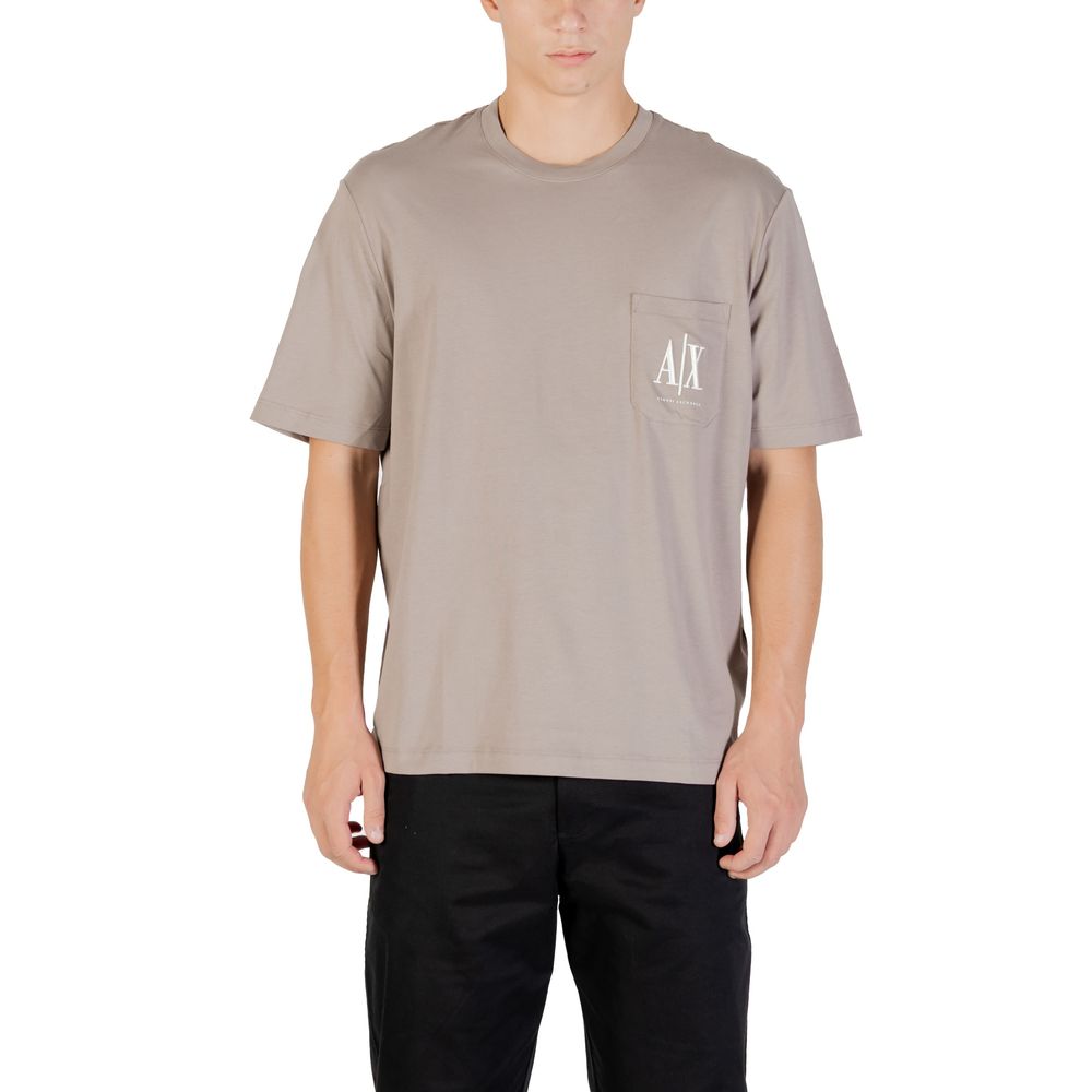 Armani Exchange Brauner Baumwoll-Sportswear