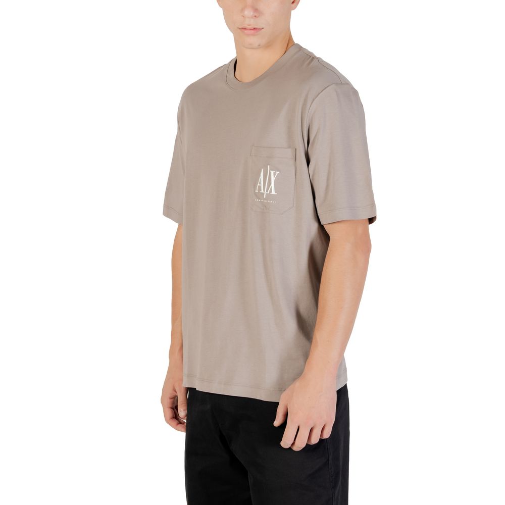 Armani Exchange Brauner Baumwoll-Sportswear